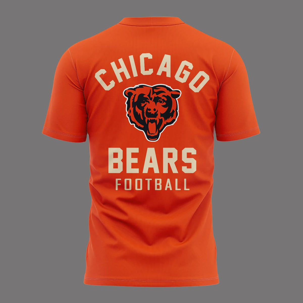009. Orange Shirt Matt Suhey - Chicago Bears Always and Forever - Thank You For Your Memories T-Shirt