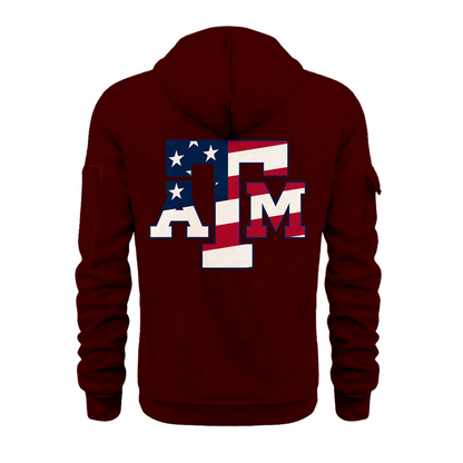 Texas A&M Aggies football 2026 Quarter Zipper Hoodie