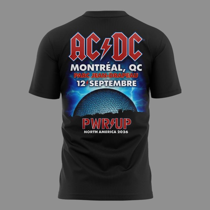 Exclusive Montreal Event Shirt - Power Up Tour 2026 T-Shirt