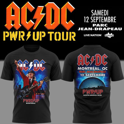 Exclusive Montreal Event Shirt - Power Up Tour 2026 T-Shirt