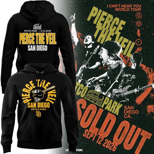 Pierce The Veil x San Diego Padres 2026 HOODIE