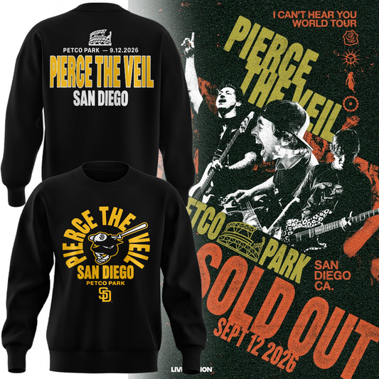 Pierce The Veil x San Diego Padres 2026 SWEATSHIRT