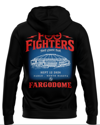 Foo Fighters Take Cover FargoDome 2026 Limited Edition hoodie