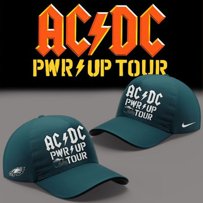 Limited Edition AC/DC x Philadelphia Eagles - POWER UP TOUR 2026 T-Shirt