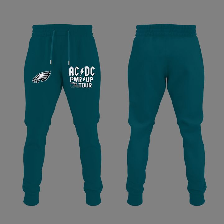 AC/DC x Philadelphia Eagles - POWER UP TOUR 2026 Hoodie