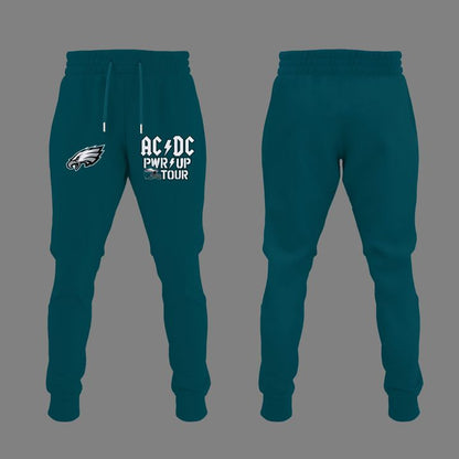 Limited Edition AC/DC x Philadelphia Eagles - POWER UP TOUR 2026 T-Shirt