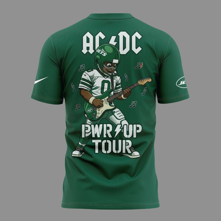 Perfect Shirt AC/DC x New York Jets - POWER UP TOUR 2026 T-Shirt