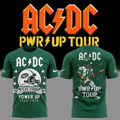 Perfect Shirt AC/DC x New York Jets - POWER UP TOUR 2026 T-Shirt