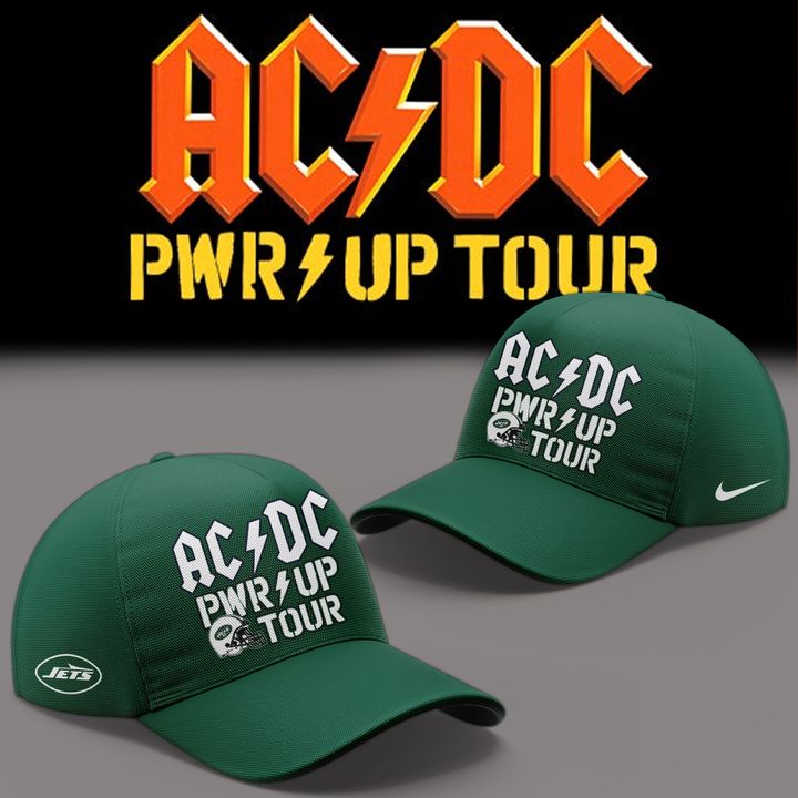 Limited Edition AC/DC x New York Jets - POWER UP TOUR 2026 Hoodie
