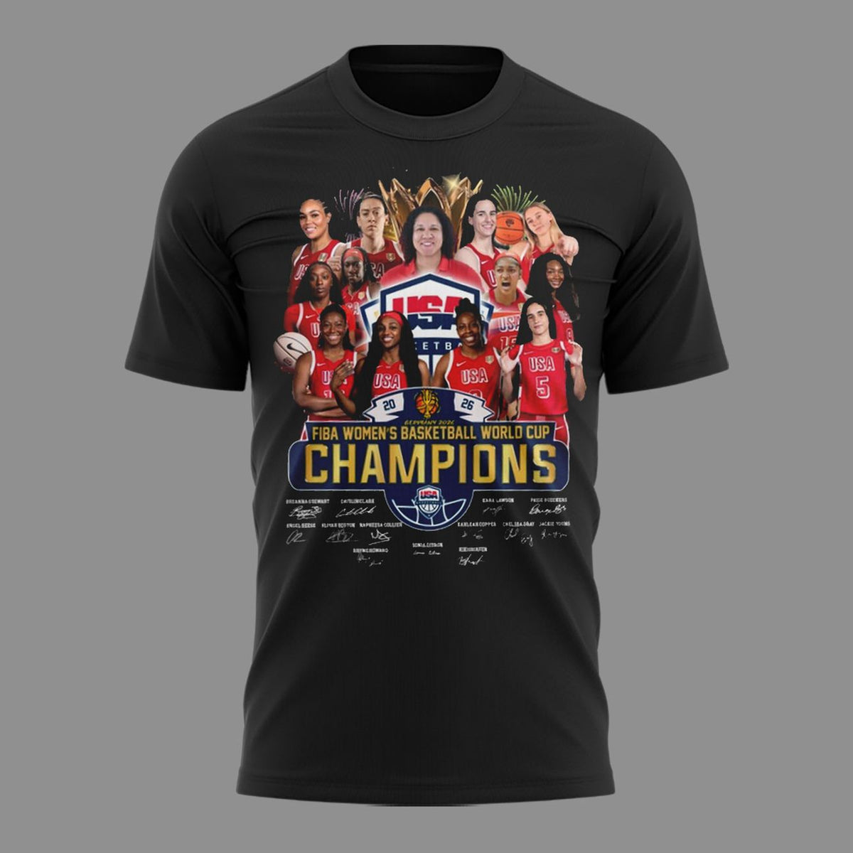 USA - FIBA Women's Basketball World Cup Champion T-Shirt