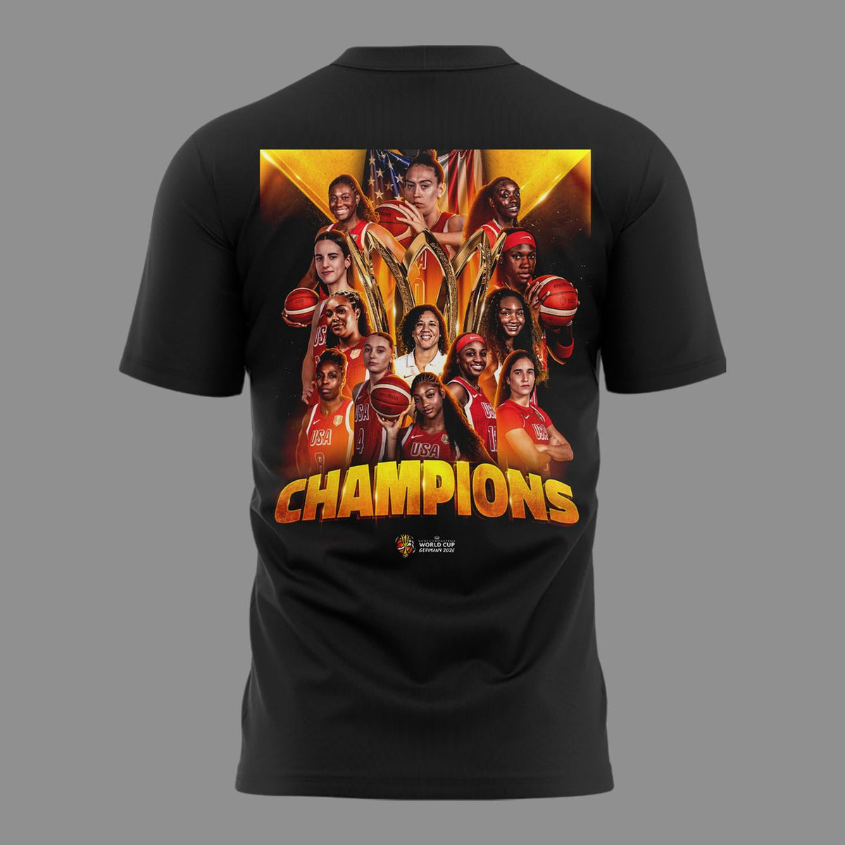 USA - FIBA Women's Basketball World Cup Champion T-Shirt