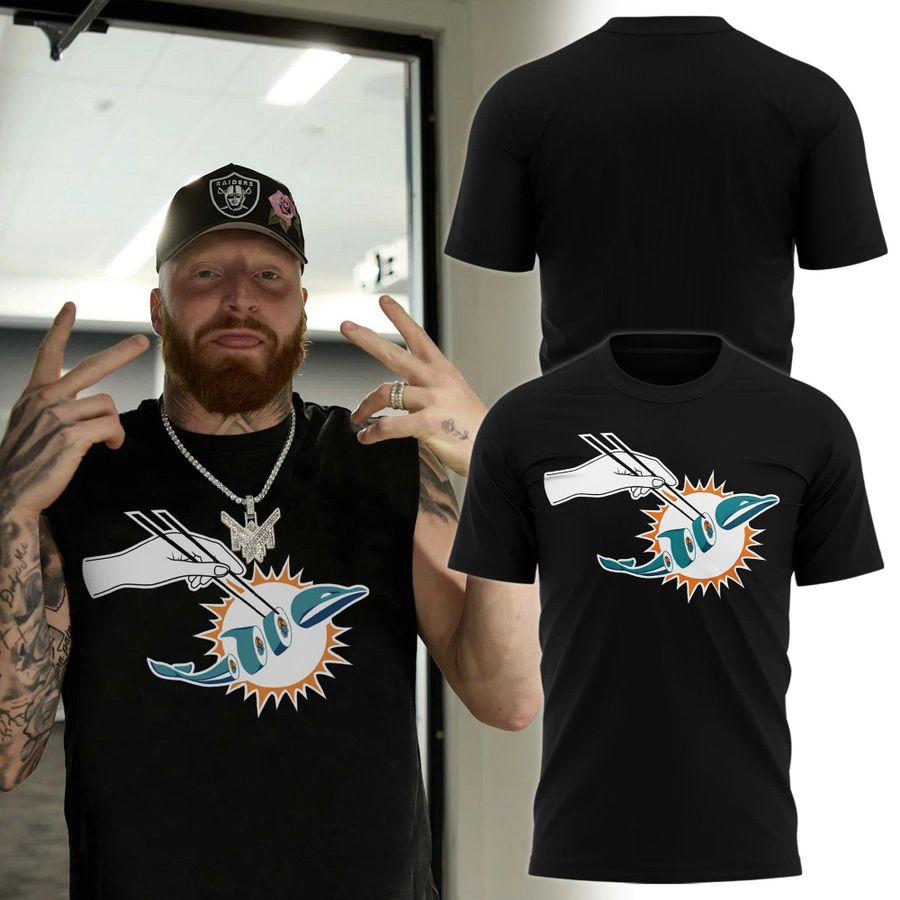 Official Raiders Gameday Dolphin Sushi Special T-shirt