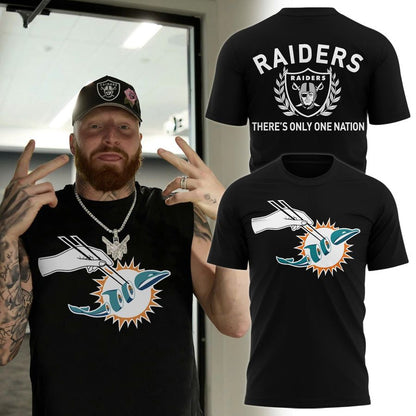 Official Raiders Eat Dolphin Sushi T-shirt