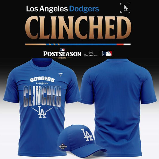 Men's LAD Royal 2026 Postseason Locker Room T-Shirt
