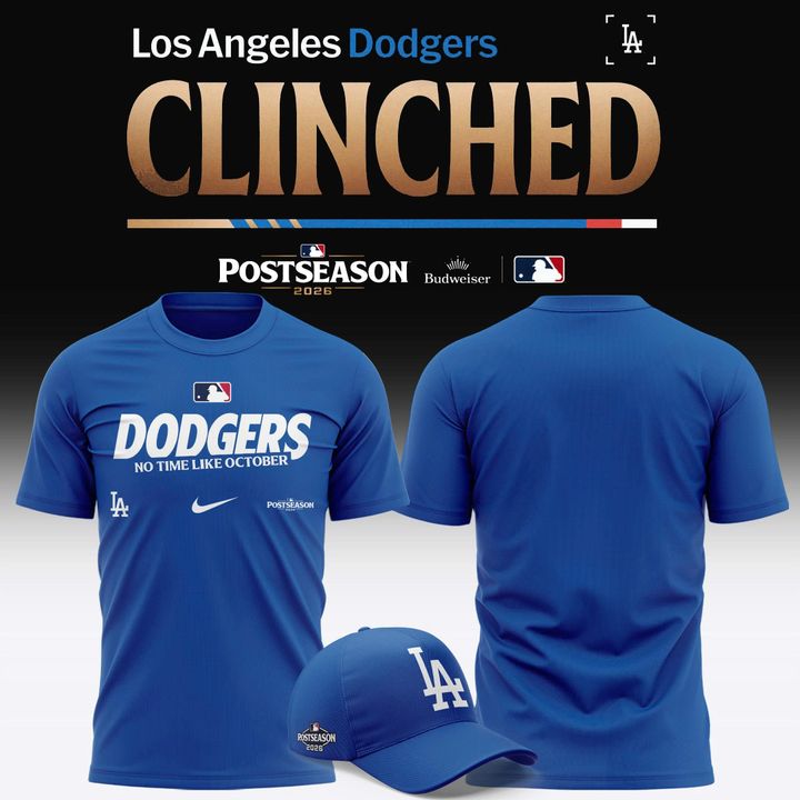 Men's LAD Royal 2026 Postseason Authentic Collection Legend Dri-FIT T-Shirt