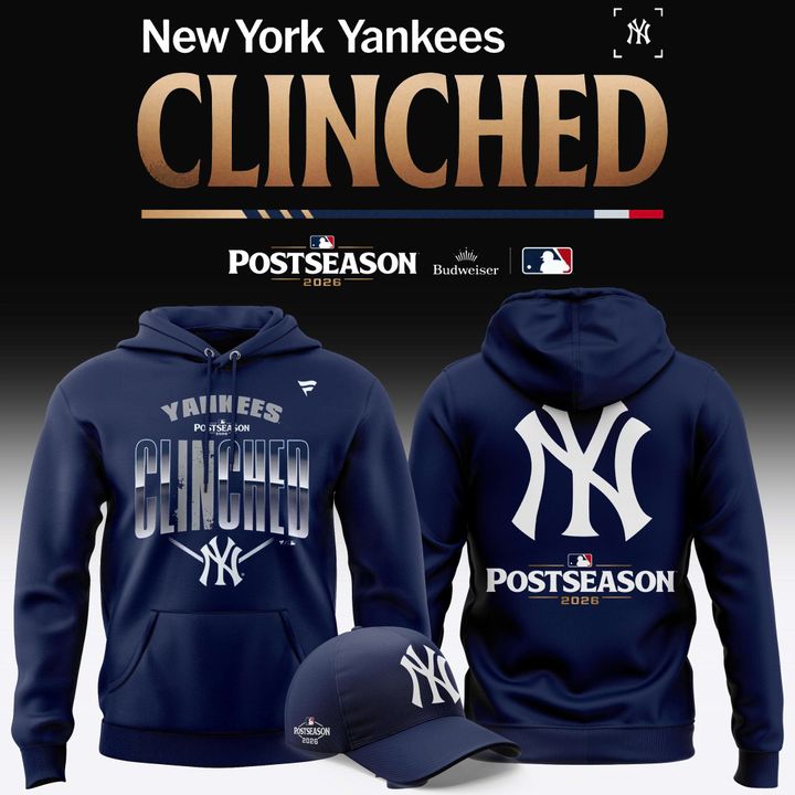New York Yankees 2026 Postseason hoodie
