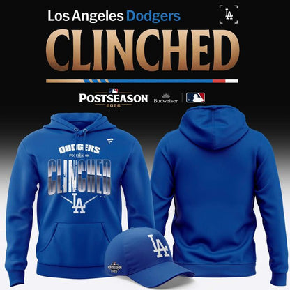 Men's LAD Royal 2026 Postseason Locker Room Hoodie