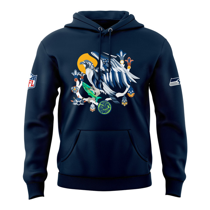 Limited Edition Seattle Seahawks Latino Heritage Hoodie 2026