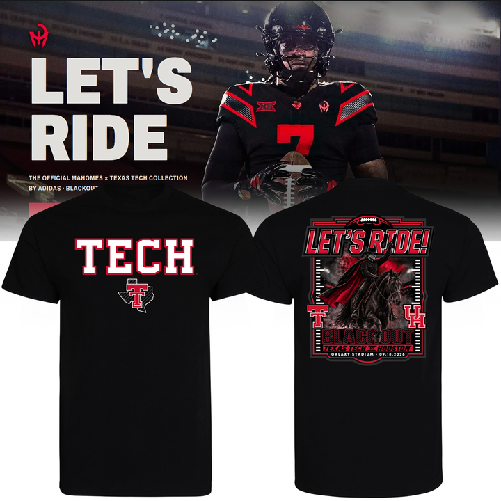 Texas Tech vs Houston " Let's Ride" 2026 T-shirt