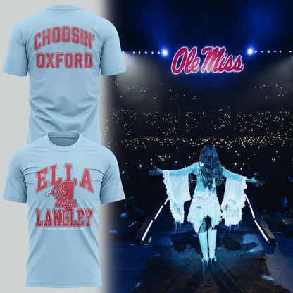 Special 2026 Ella Langley x Ole Miss Rebels T-Shirt