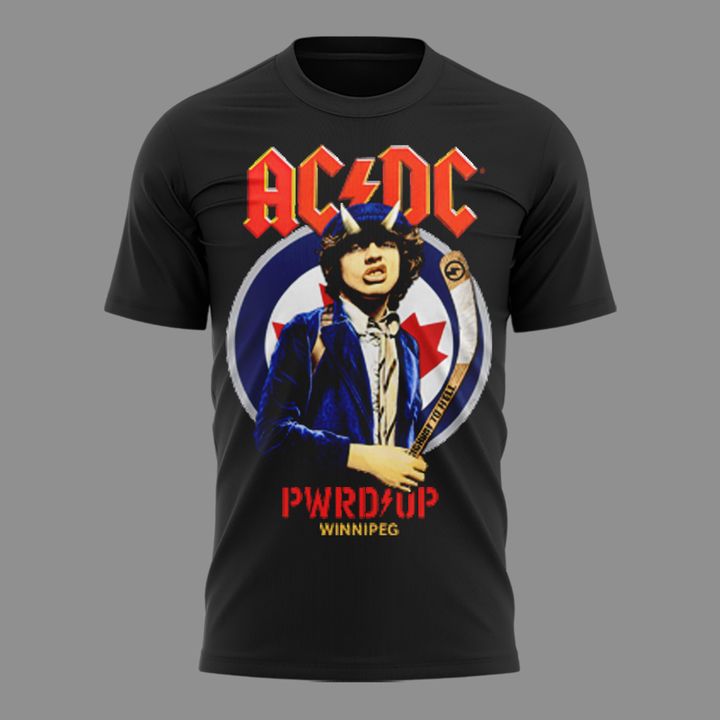 AC/DC - Exclusive Winnipeg Event Shirt - Power Up Tour 2026 T-Shirt