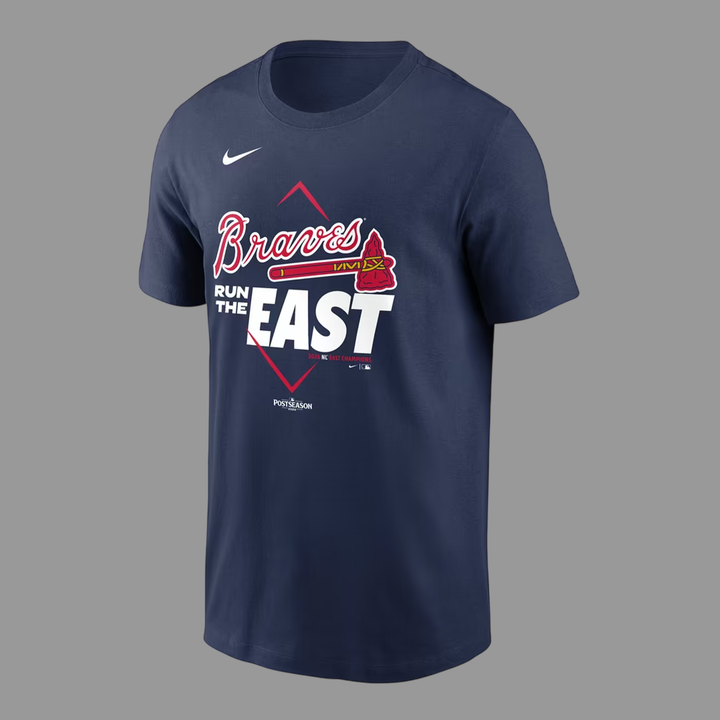 Atlanta Braves Nike Navy 2026 NL East Division Champions T-Shirt