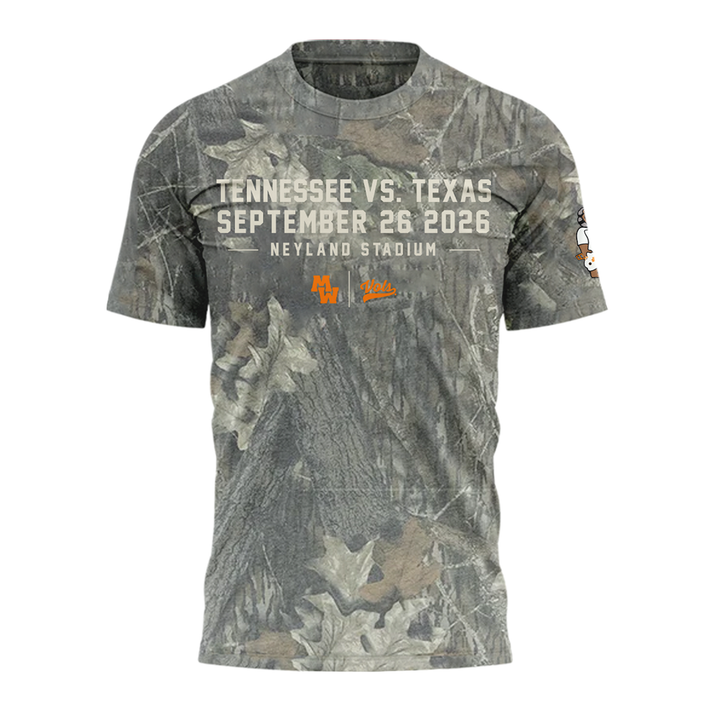 01.Morgan Wallen x Tennessee Volunteers Camo Event 2026 - Tshirt