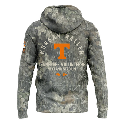 Morgan Wallen x Tennessee Volunteers Camo Event 2026 -Hoodie