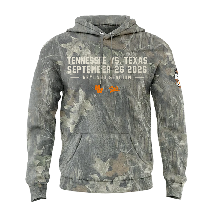 Morgan Wallen x Tennessee Volunteers Camo Event 2026 -Hoodie