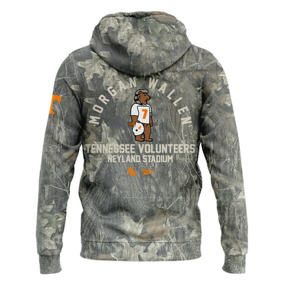 Morgan Wallen x Tennessee Volunteers Camo Event 2026 -Hoodie
