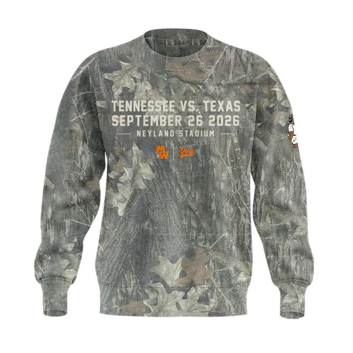 Morgan Wallen x Tennessee Volunteers Camo Event 2026 SWEATSHIRT