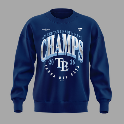 Tampa Bay Rays 2026 AL East Division Champions SWEATSHIRT