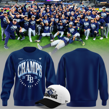 Tampa Bay Rays 2026 AL East Division Champions SWEATSHIRT