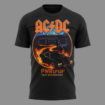 Newest Shirt AC/DC x New York Giants Event Shirt - POWER UP TOUR 2026 T-Shirt