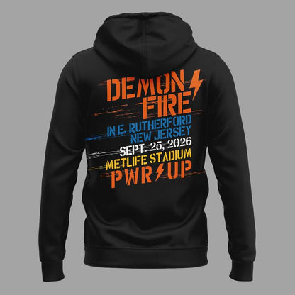 Hoodie AC/DC x New York Giants Event Shirt - POWER UP TOUR 2026 T-Shirt