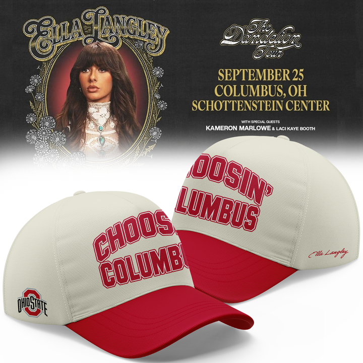 Ohio State Buckeyes x Ella Langley-The Dandelion Tour 2026 CAP