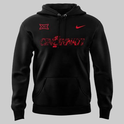 Cincinnati Football "The City Within" Red Hoodie.