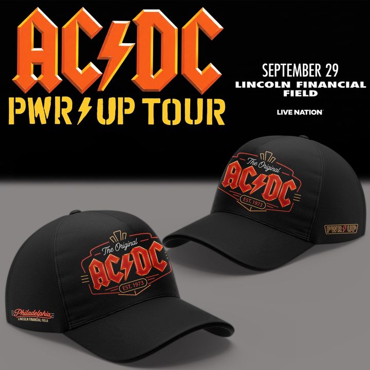 Hoodie AC/DC - Exclusive Philadelphia Event Shirt - POWER UP TOUR 2026 Hoodie