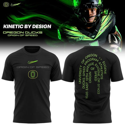 Men's Nike Black Oregon Ducks Origin of Speed Max90 T-Shirt