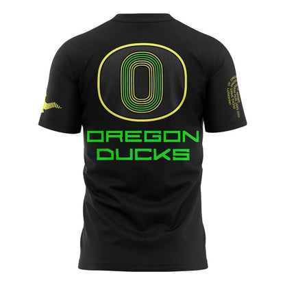 Men's Nike Black Oregon Ducks Origin of Speed T-Shirt