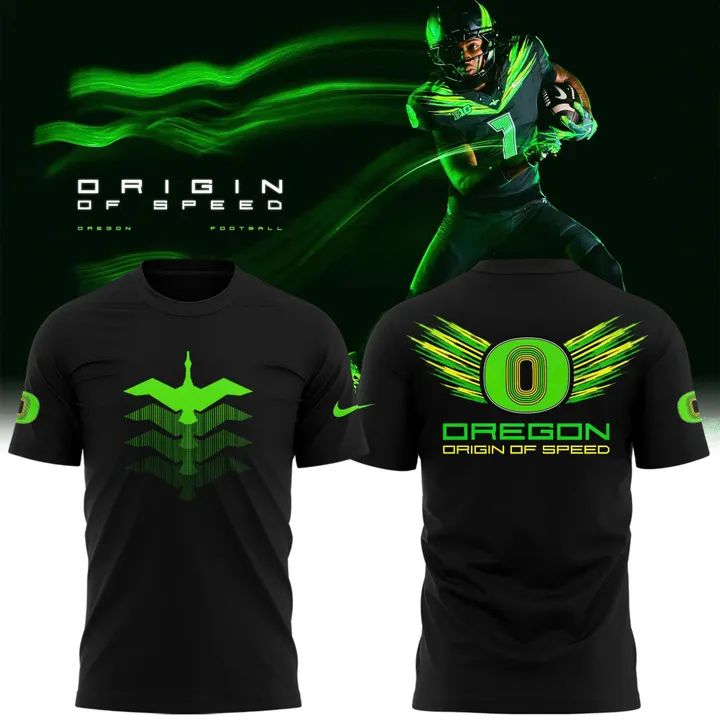 Men's Nike Black Oregon Ducks Origin of Speed Phoenix Legacy Limited T-shirt