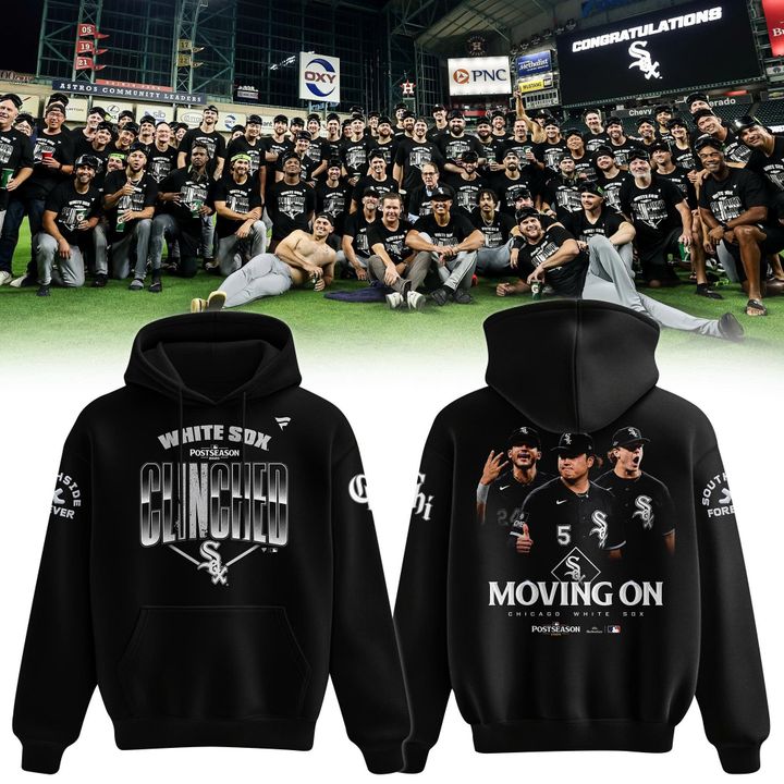 Women's Chicago White Sox Clinched Postseason Hoodie - Moving On Playoffs