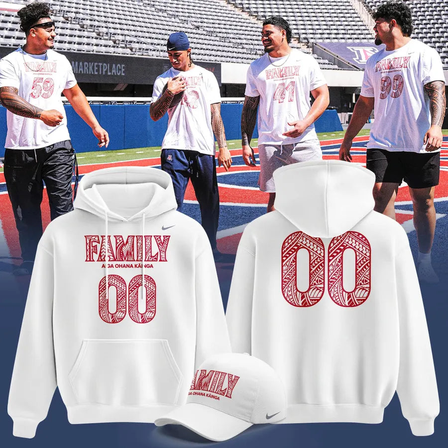 Limited edition Arizona Football Polynesian Heritage Game! Family Shirt