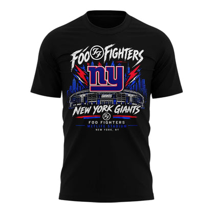 New York Giants x Foo Fighters T-Shirt