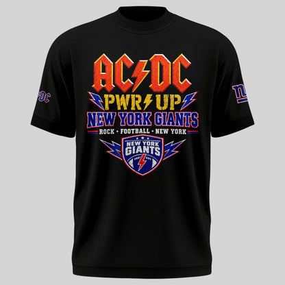 New York Giants x AC/DC T-Shirt