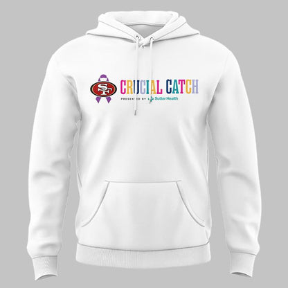 Special 2026 San Francisco 49ers Crucial Catch Hoodie