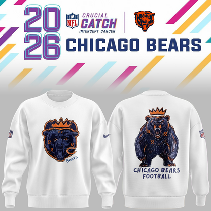 Limited Edition Chicago Bears Sweat Designed By Young Heroes Battling Cancer