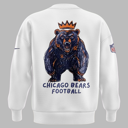 Limited Edition Chicago Bears Sweat Designed By Young Heroes Battling Cancer