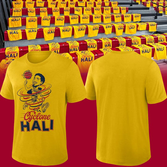 1.Limited Edition Tyrese Haliburton x Iowa State Men's Basketball T-Shirt 2026