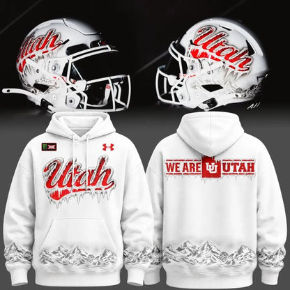 Limited Edition Utah Utes Football White Out Hoodie 2026